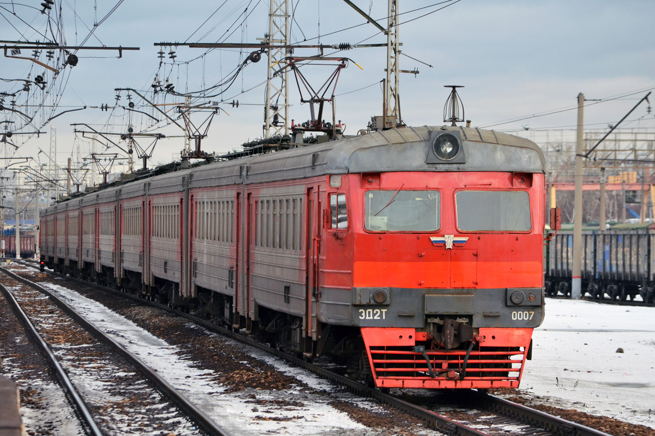 Московская железная дорога, № ЭД2Т-0007 &mdash; 