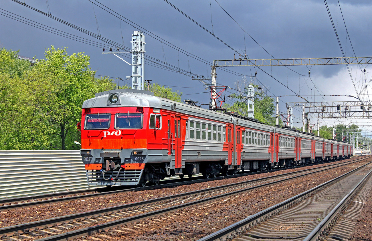Московская железная дорога, № ЭД2Т-0028 &mdash; 
