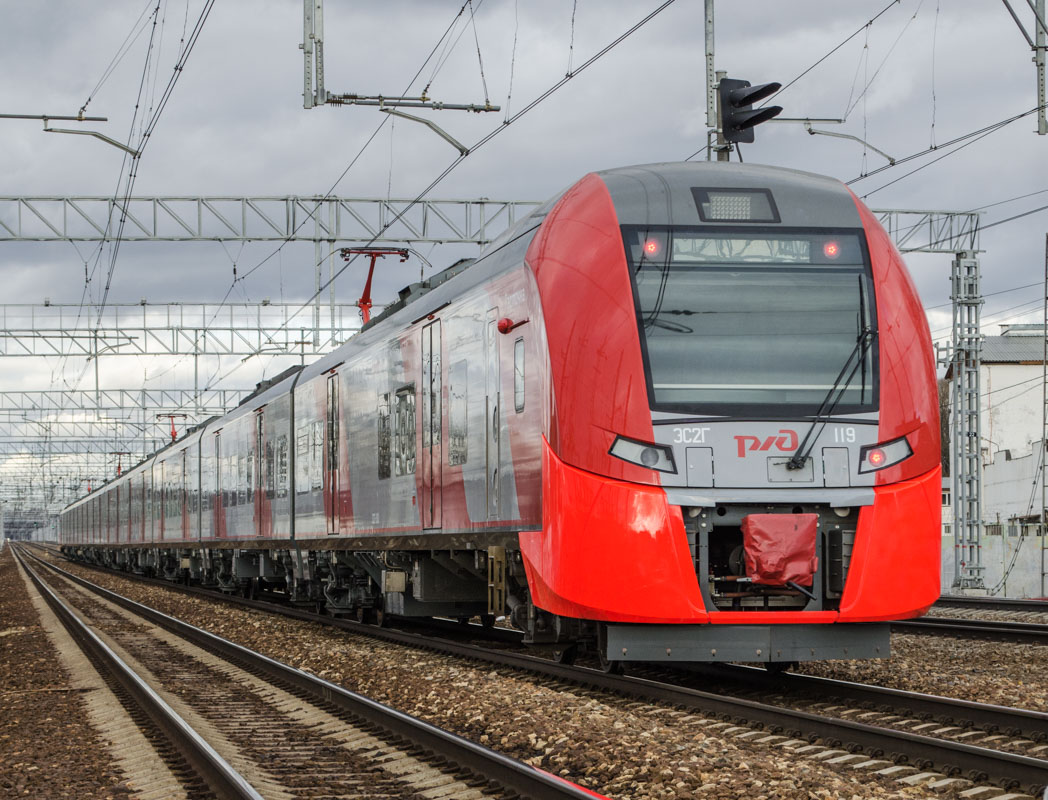 Октябрьская железная дорога, № ЭС2Г-119 — Октябрьская железная дорога, № ЭС2Г-119 —