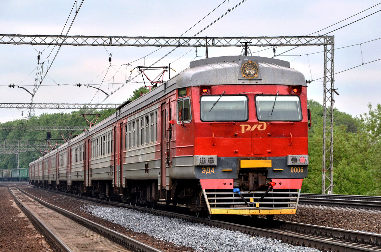 Московская железная дорога, № ЭД4-0006 &mdash; 