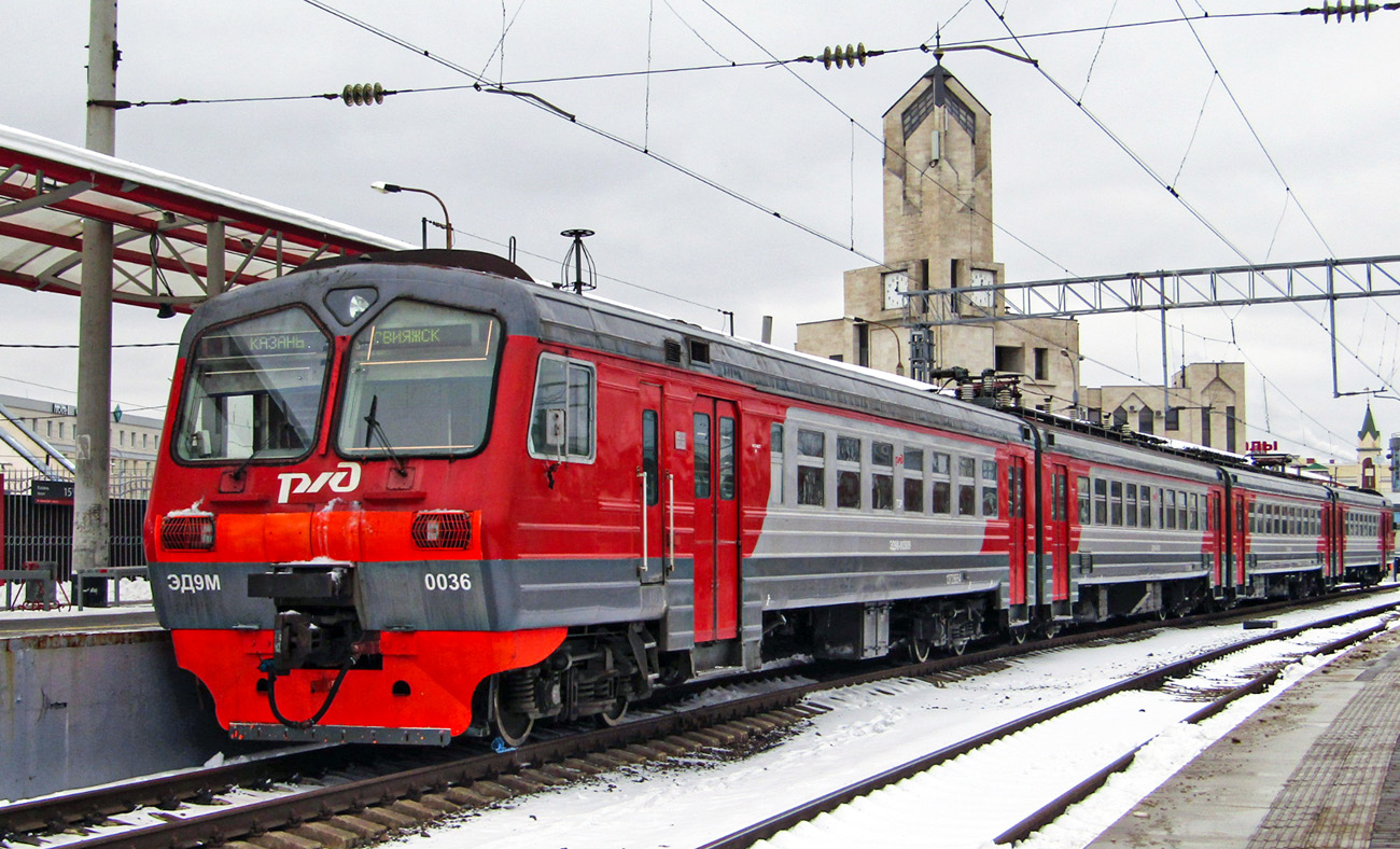 Горьковская железная дорога, № ЭД9М-0036 &mdash; 