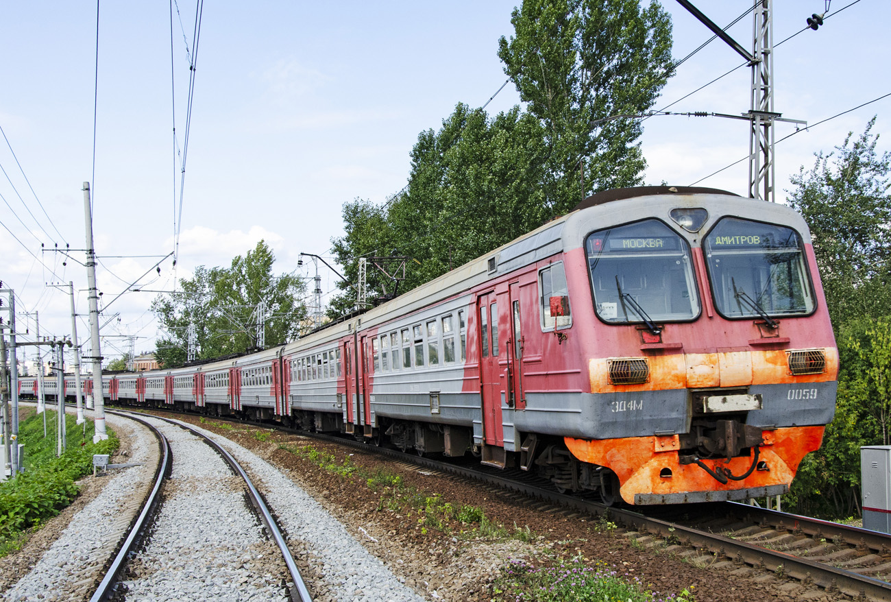 Московская железная дорога, № ЭД4М-0059 &mdash; 