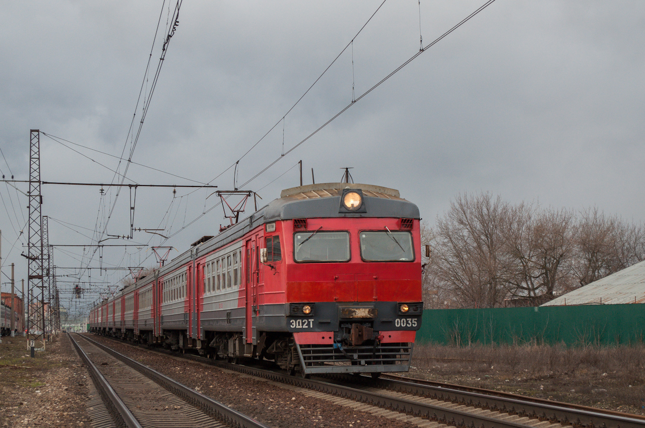 Московская железная дорога, № ЭД2Т-0035 &mdash; 