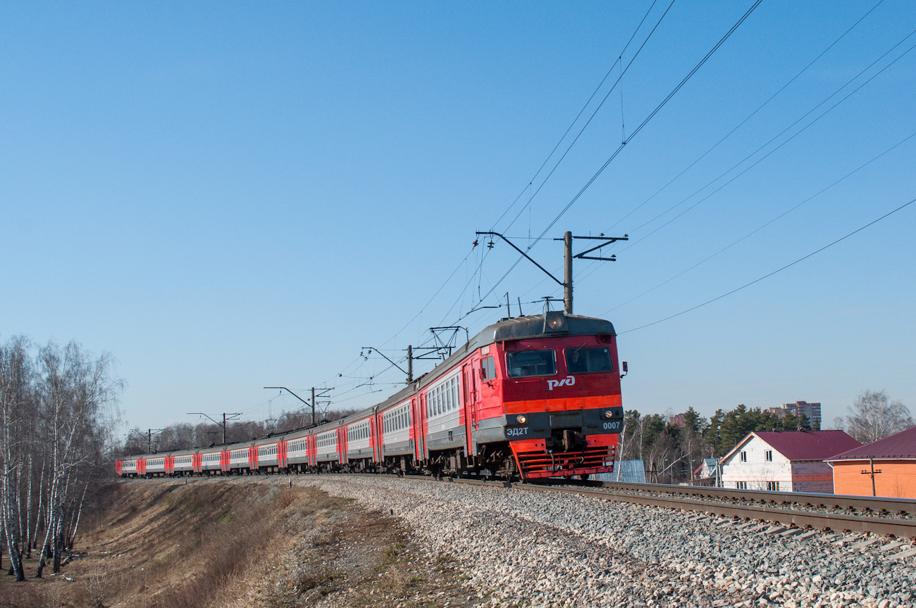 Московская железная дорога, № ЭД2Т-0007 &mdash; 