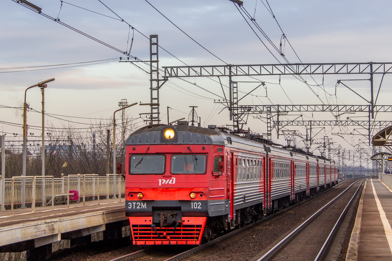Октябрьская железная дорога, № ЭТ2М-102 &mdash; 