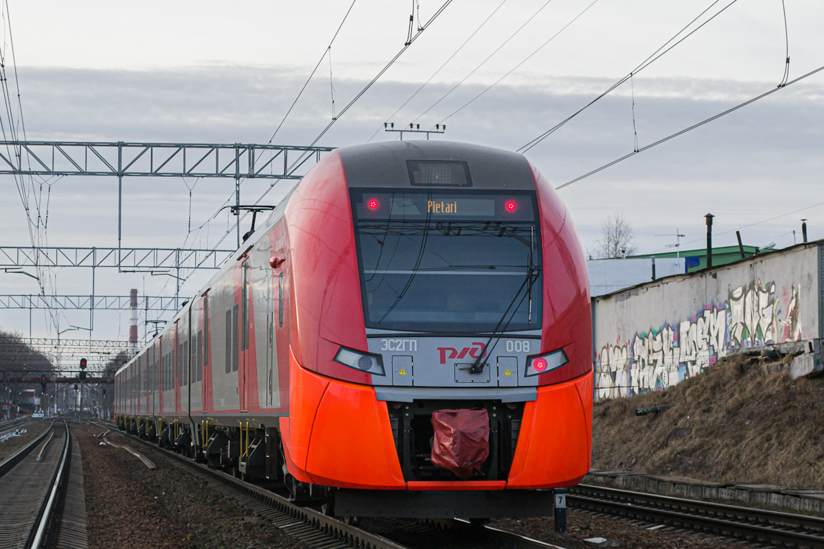 Октябрьская железная дорога, № ЭС2ГП-008 — Октябрьская железная дорога, № ЭС2ГП-008 —