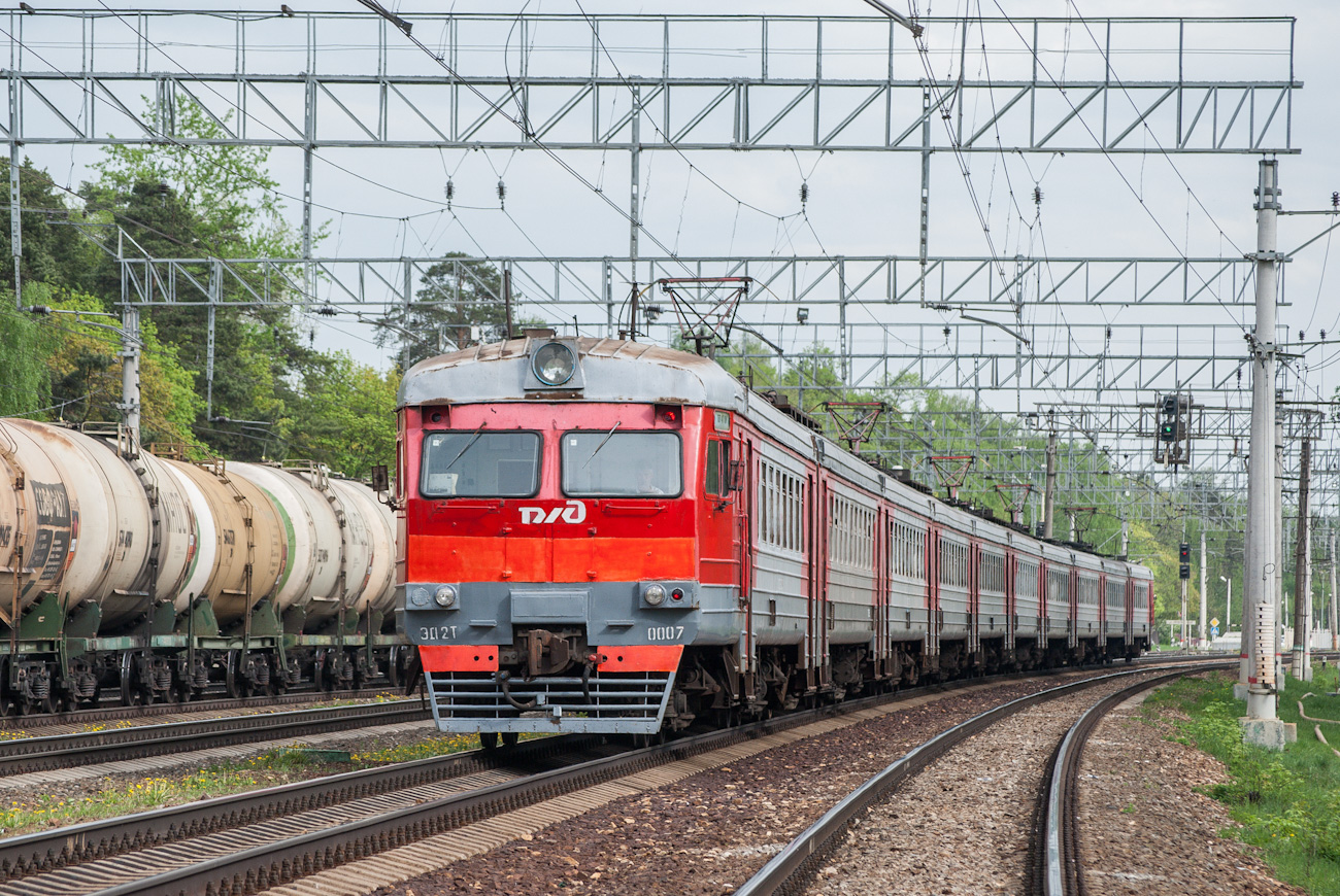 Московская железная дорога, № ЭД2Т-0007 &mdash; 