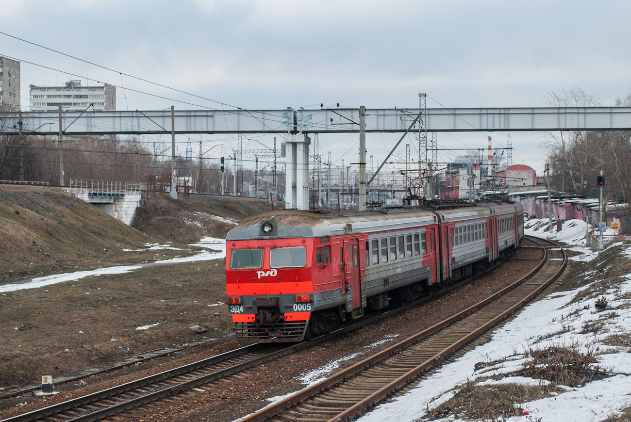 Московская железная дорога, № ЭД4-0005 — Московская железная дорога, № ЭД4-0005 —