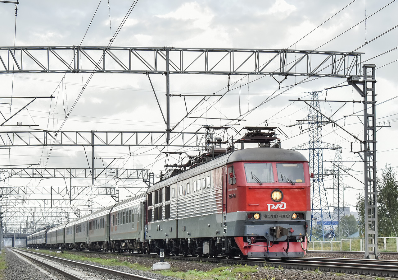 Октябрьская железная дорога, № ЧС200-003 &mdash; 