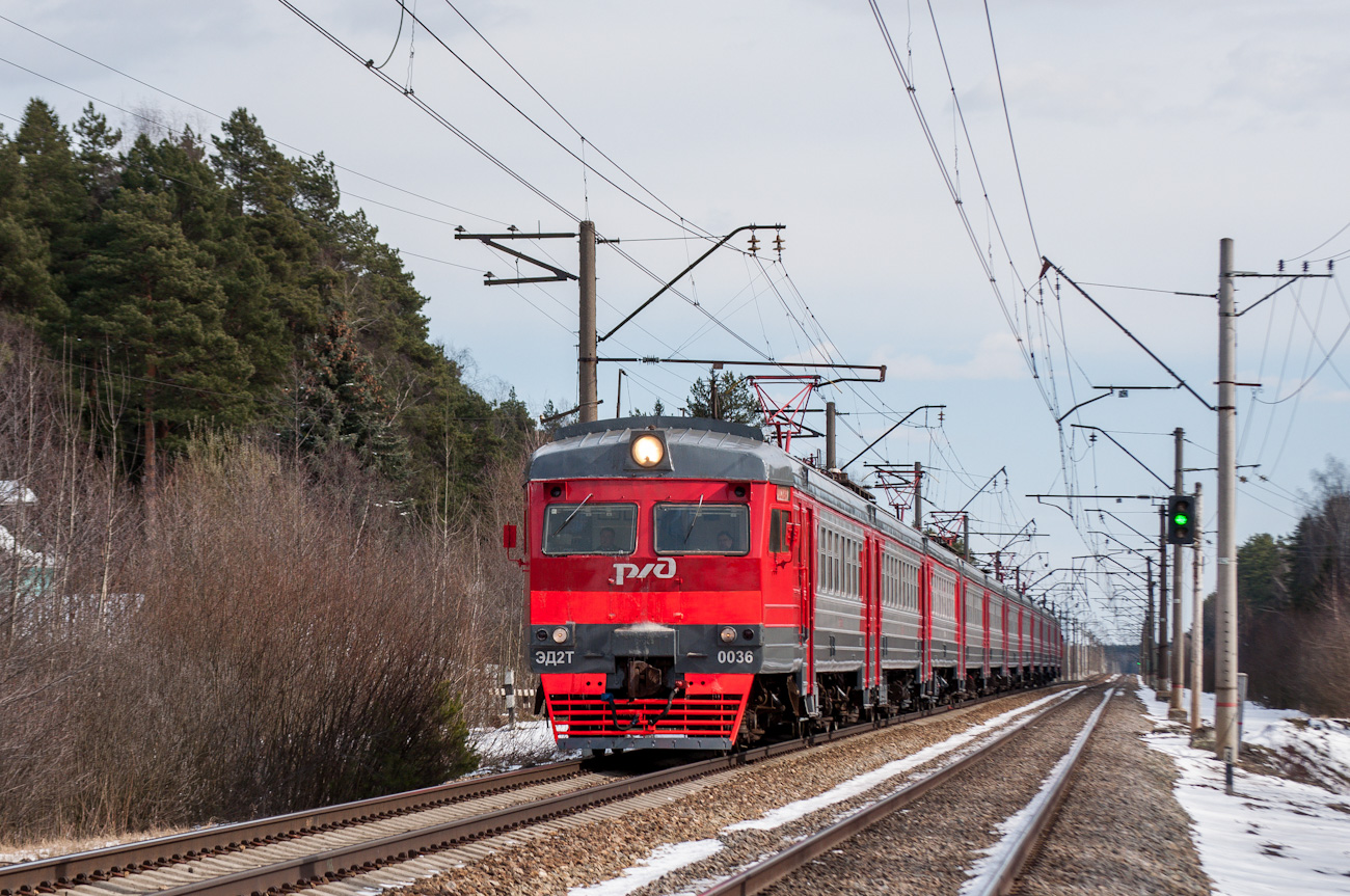 Московская железная дорога, № ЭД2Т-0036 &mdash; 