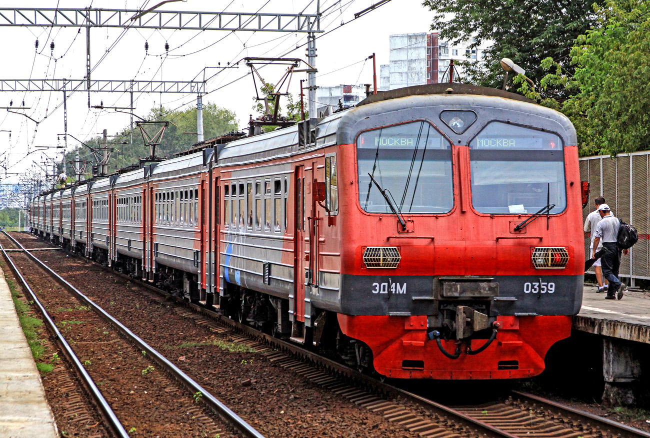 Московская железная дорога, № ЭД4М-0359 &mdash; 