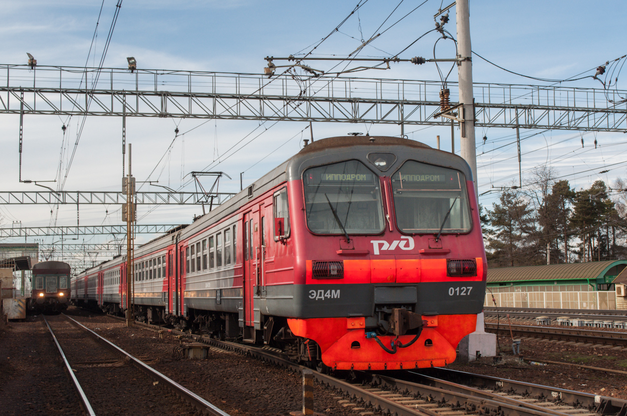 Московская железная дорога, № ЭД4М-0127 &mdash; 