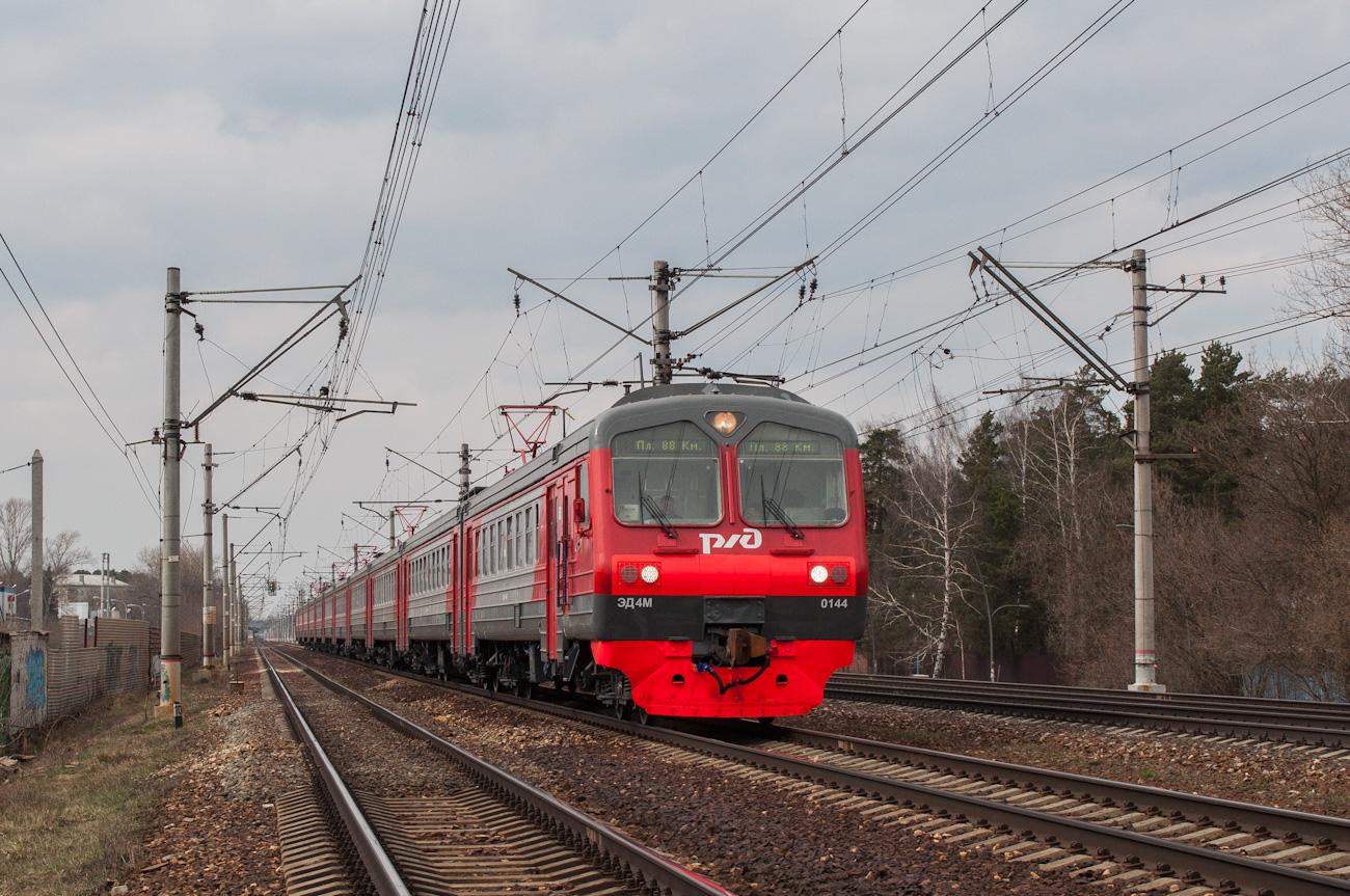 Московская железная дорога, № ЭД4М-0144 &mdash; 