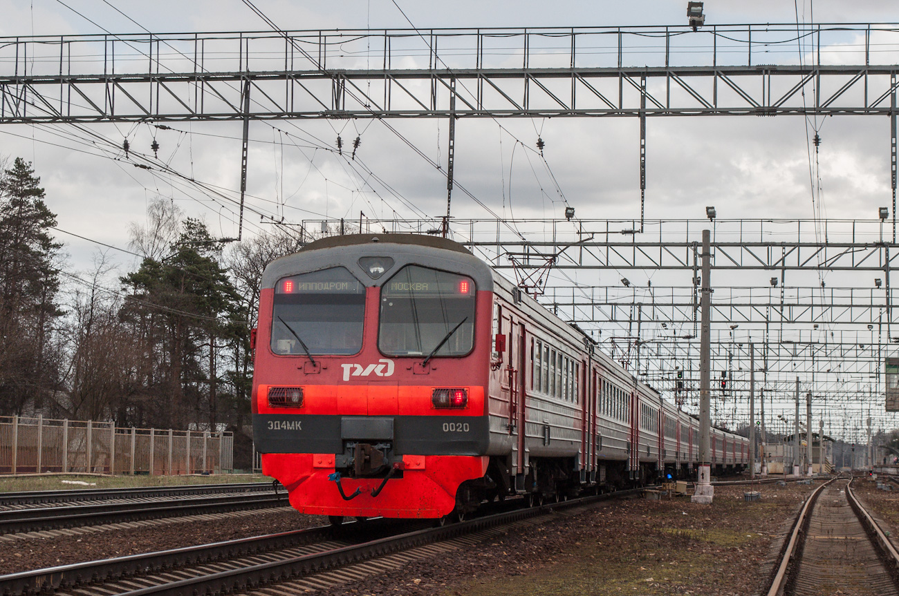 Московская железная дорога, № ЭД4МК-0020 — 