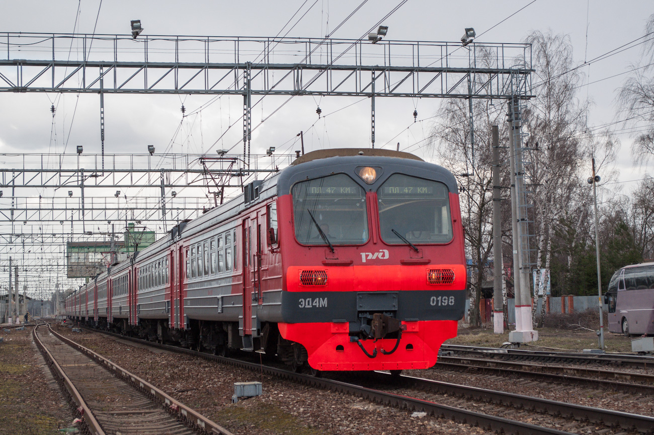 Московская железная дорога, № ЭД4М-0198 — 