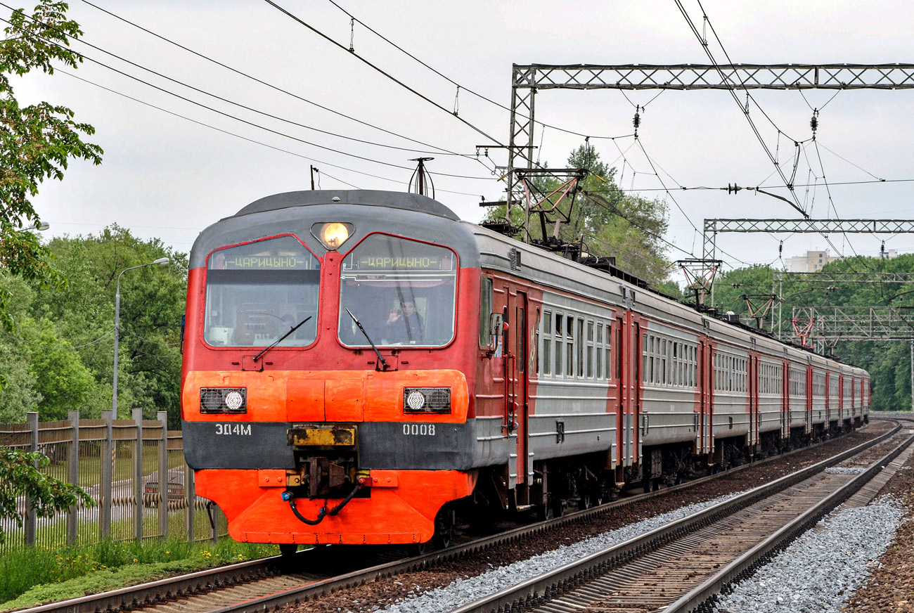 Московская железная дорога, № ЭД4М1-0008 &mdash; 