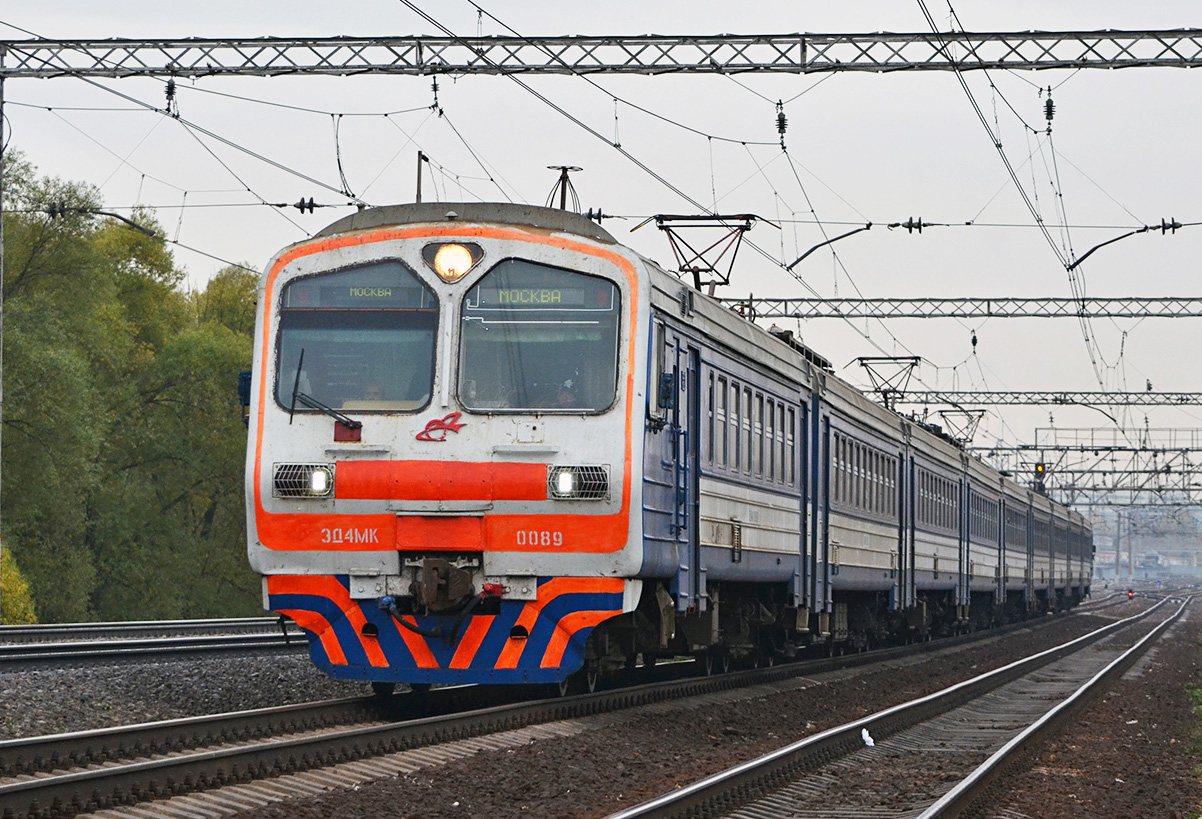 Московская железная дорога, № ЭД4МК-0089 &mdash; 