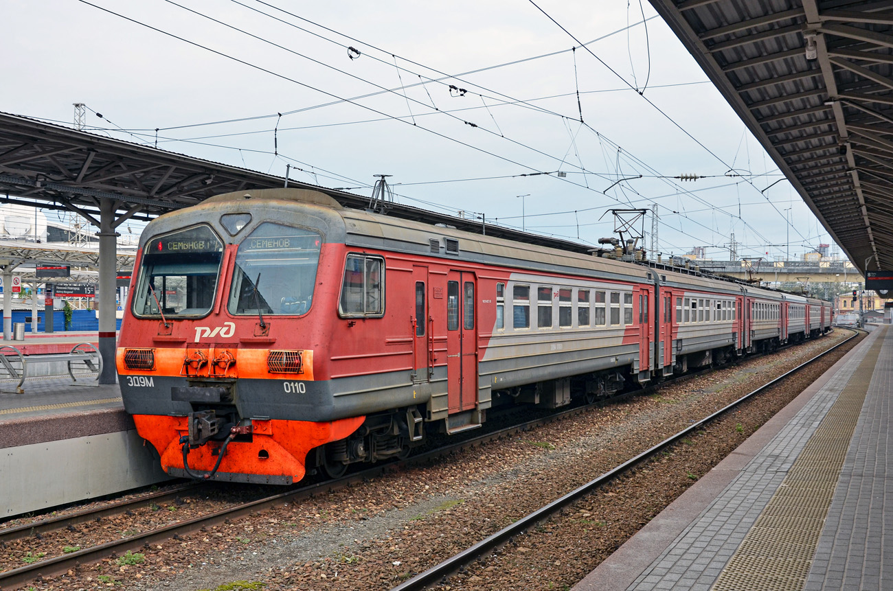 Горьковская железная дорога, № ЭД9М-0110 &mdash; 