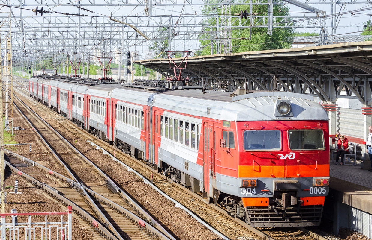 Московская железная дорога, № ЭД4-0005 — Московская железная дорога, № ЭД4-0005 —