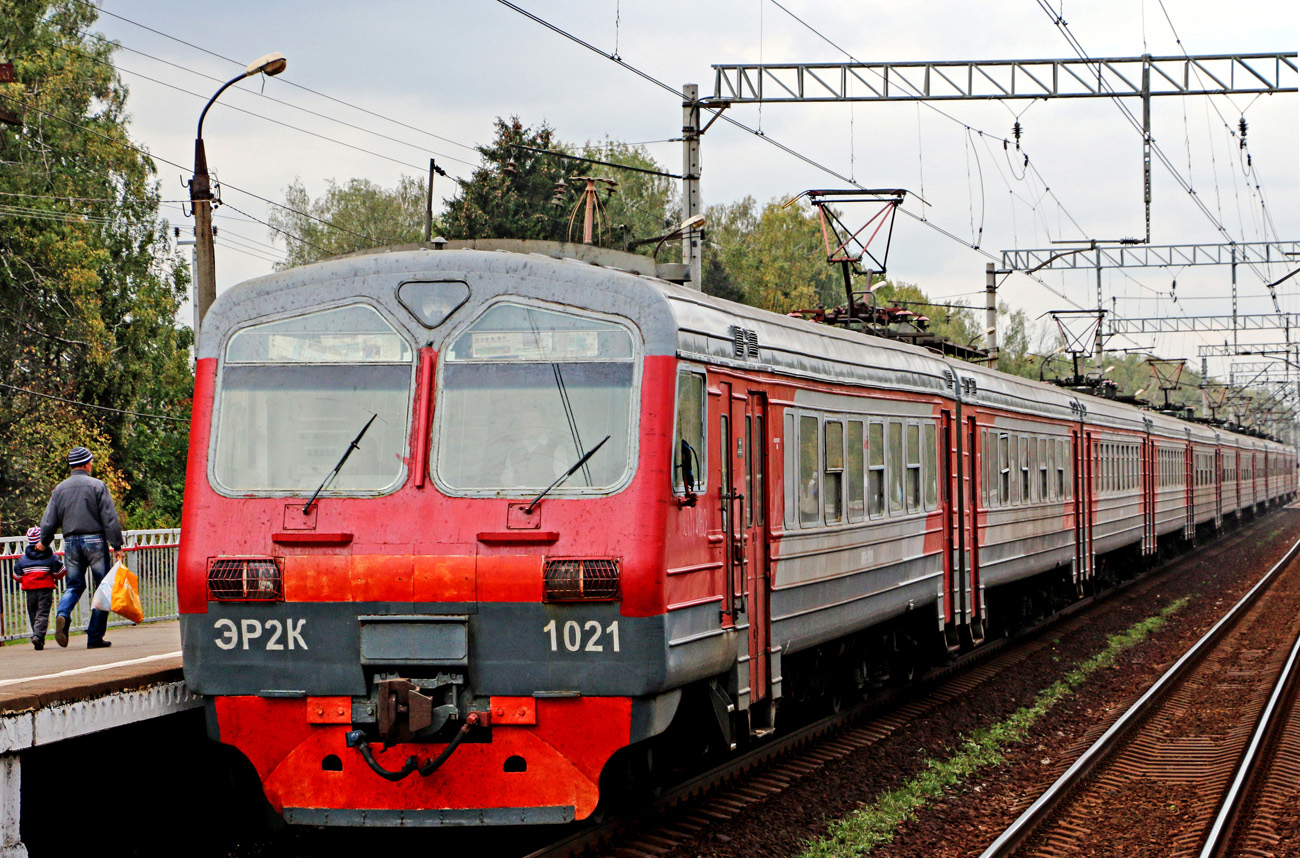 Московская железная дорога, № ЭР2К-1021 &mdash; 