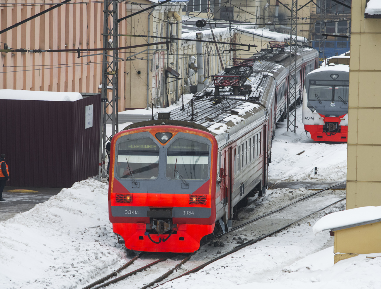 Московская железная дорога, № ЭД4М-0034 — 