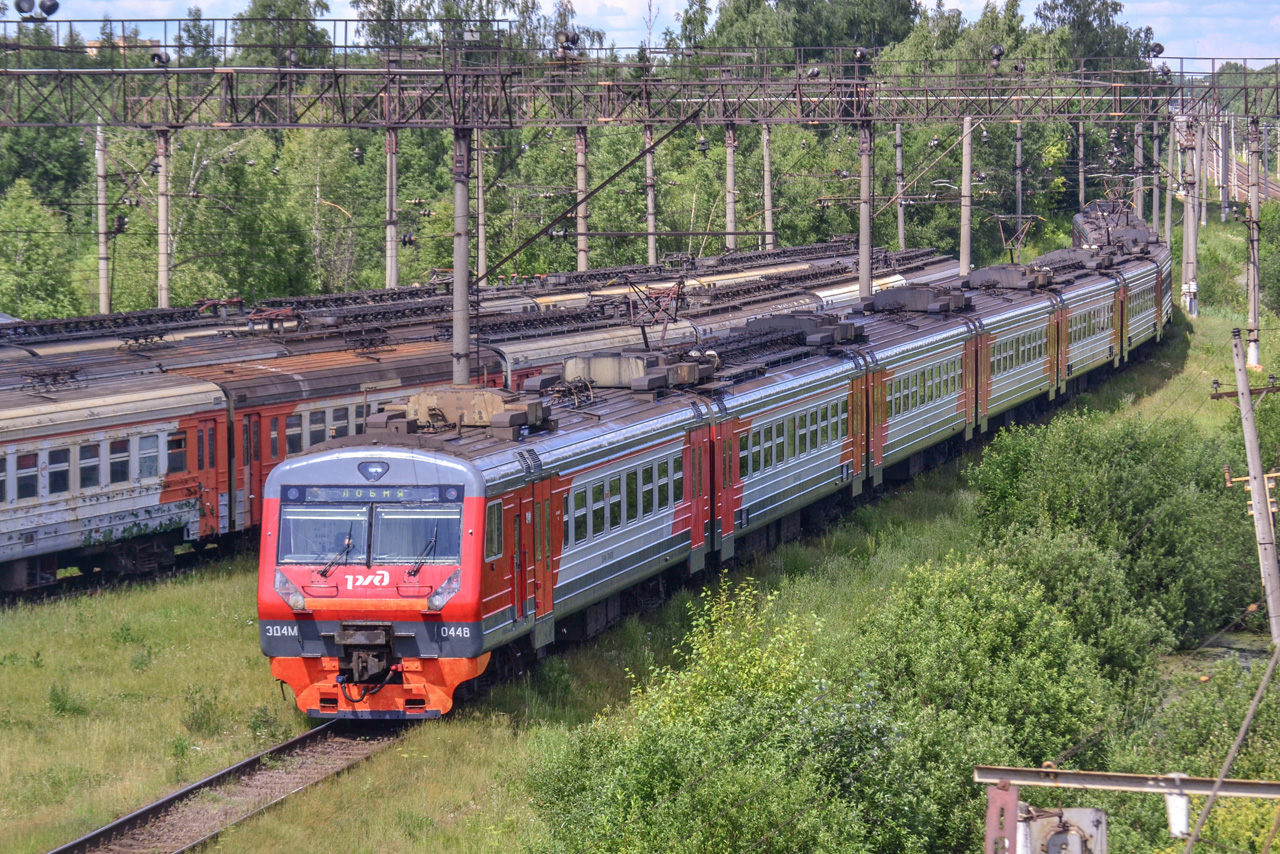 Московская железная дорога, № ЭД4М-0448 &mdash; 