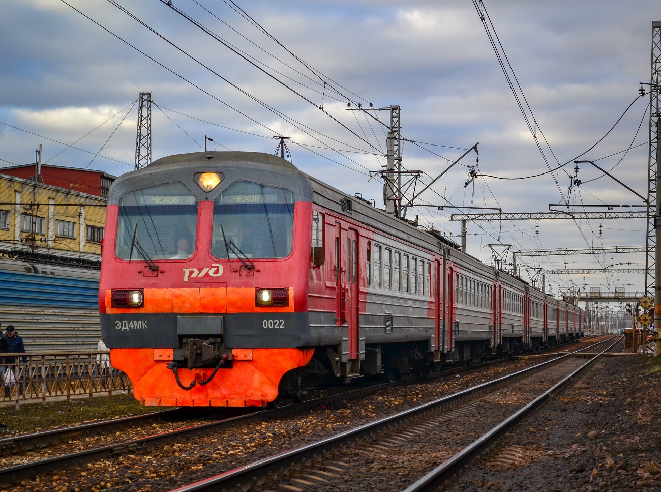 Московская железная дорога, № ЭД4МК-0022 &mdash; 
