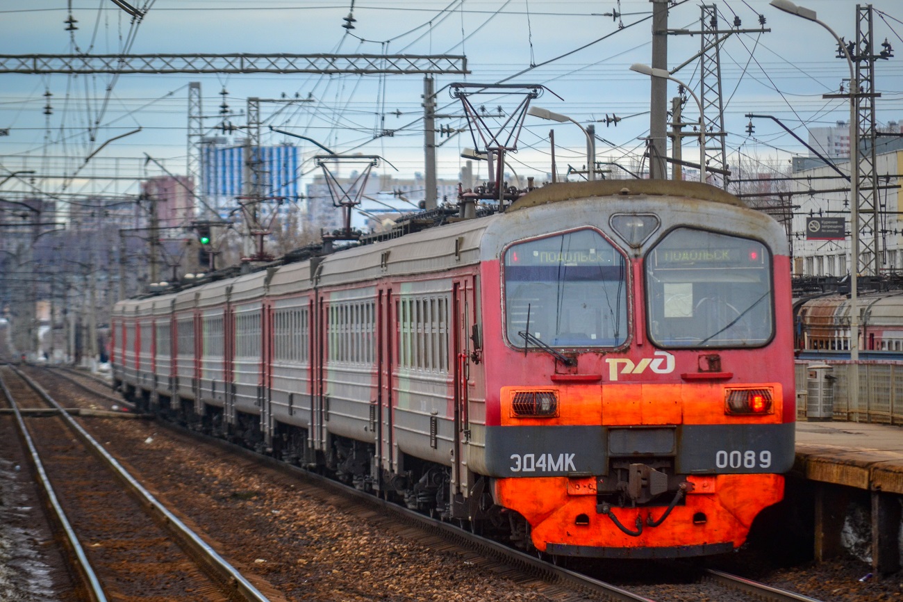 Московская железная дорога, № ЭД4МК-0089 &mdash; 