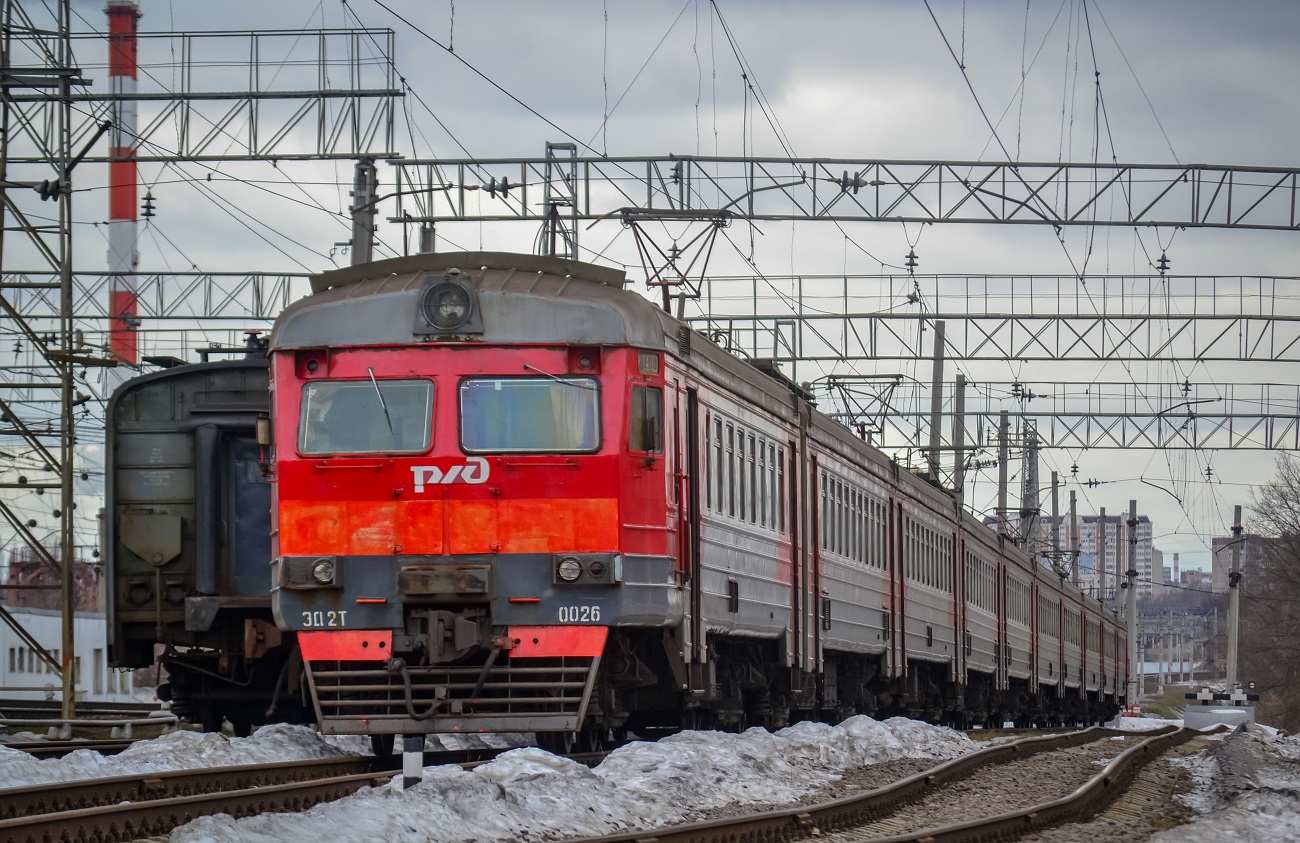 Московская железная дорога, № ЭД2Т-0026 &mdash; 