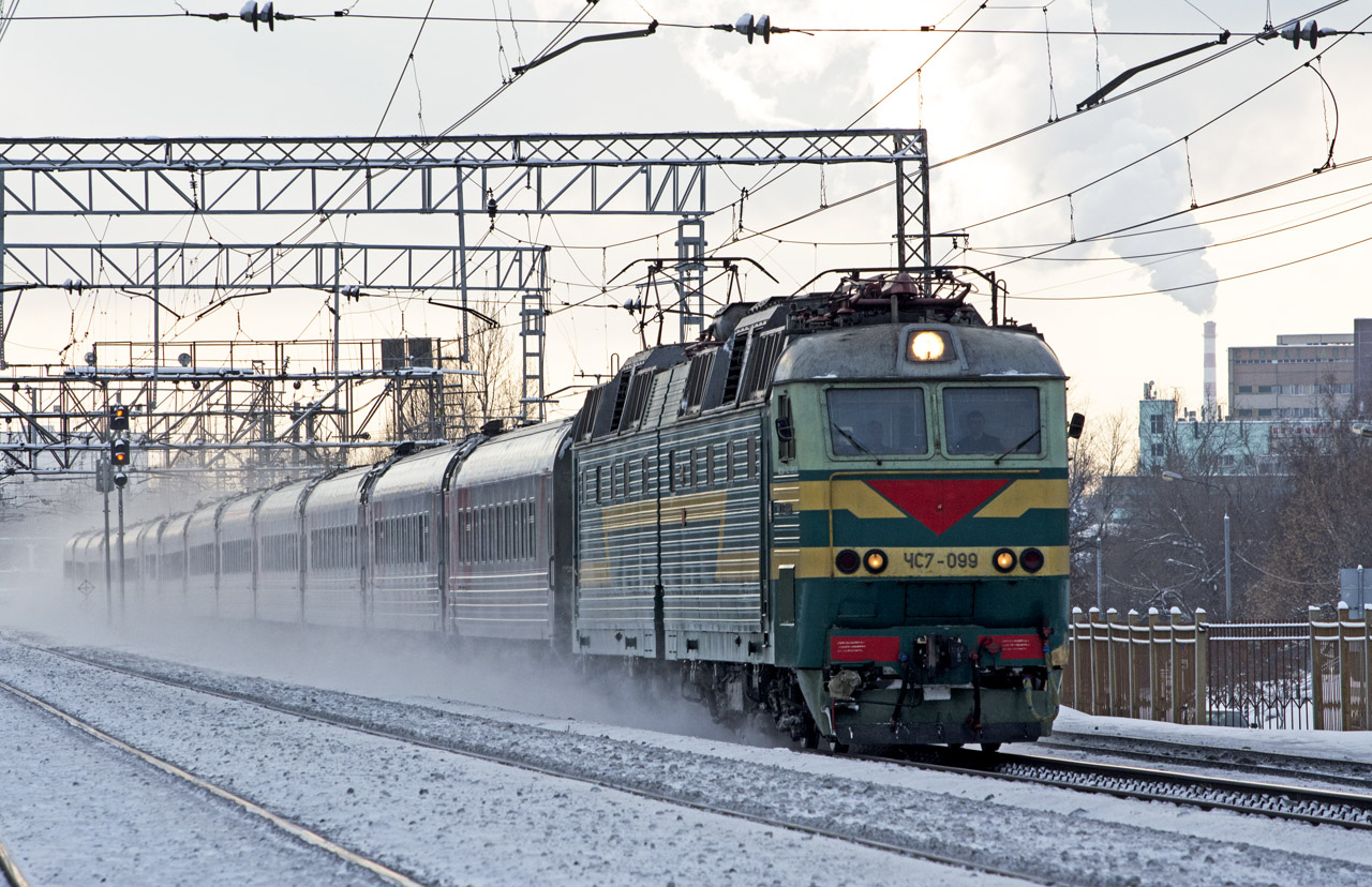 Московская железная дорога, № ЧС7-099 &mdash; 