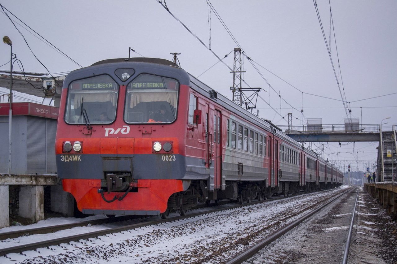 Московская железная дорога, № ЭД4МК-0023 &mdash; 