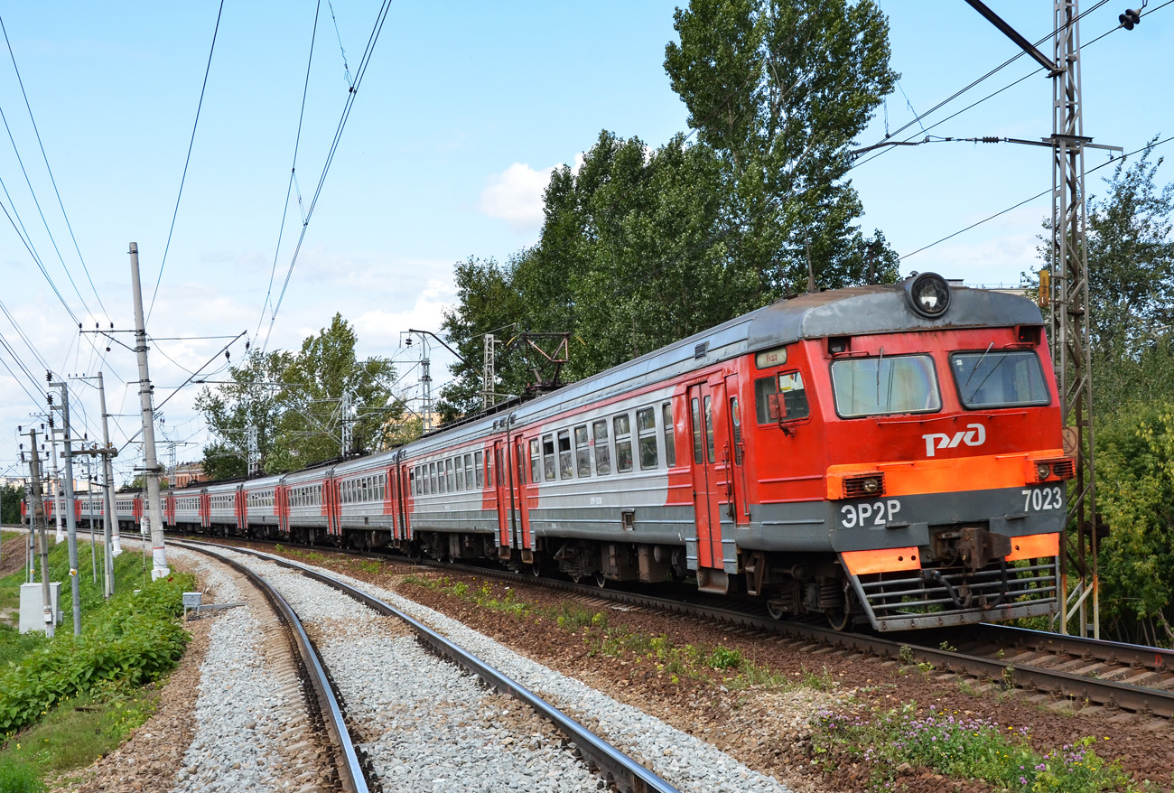 Московская железная дорога, № ЭР2Р-7023 &mdash; 