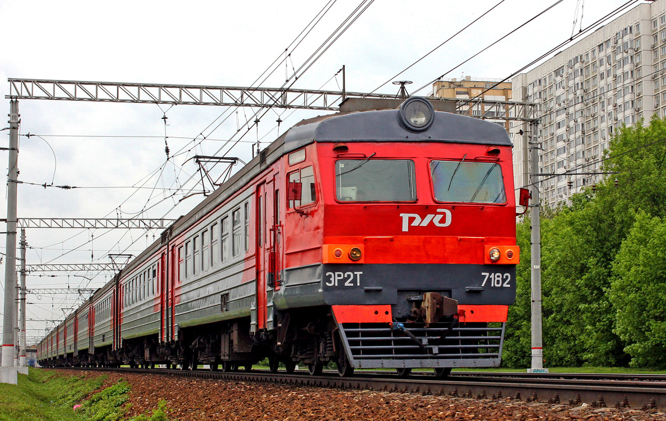 Московская железная дорога, № ЭР2Т-7182 &mdash; 