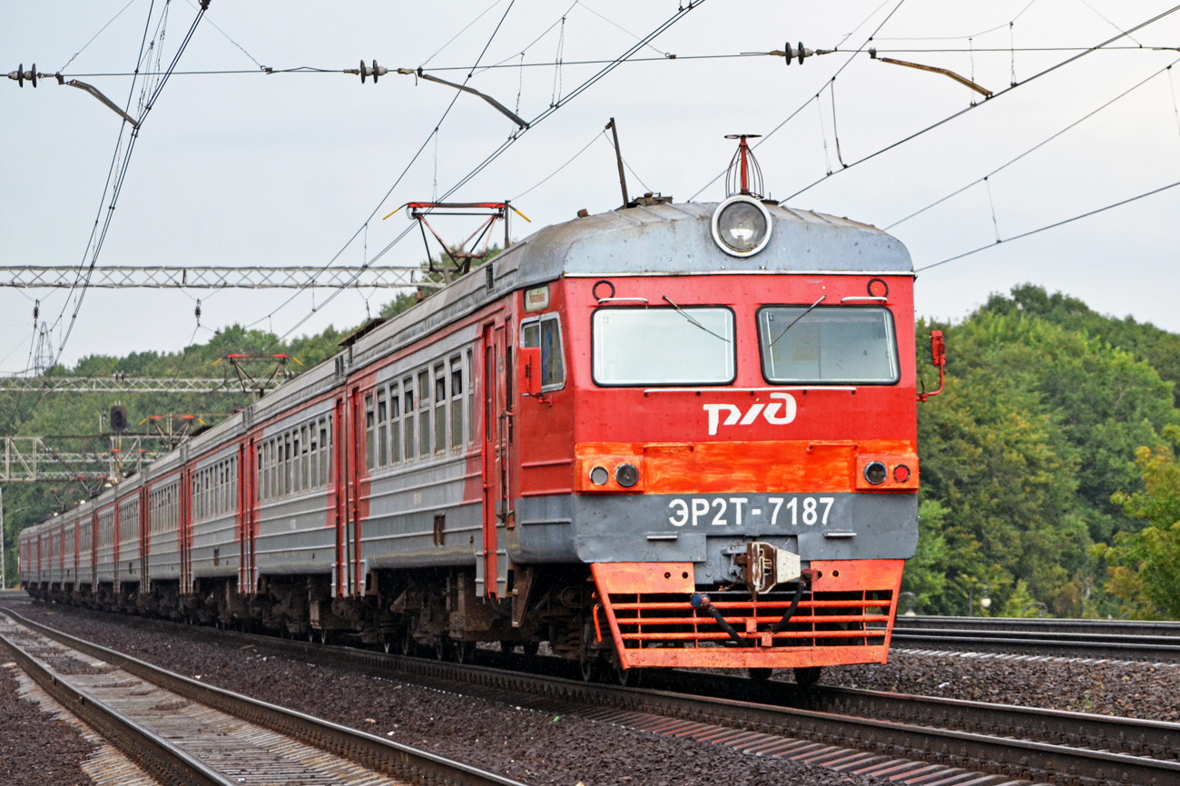 Московская железная дорога, № ЭР2Т-7187 &mdash; 
