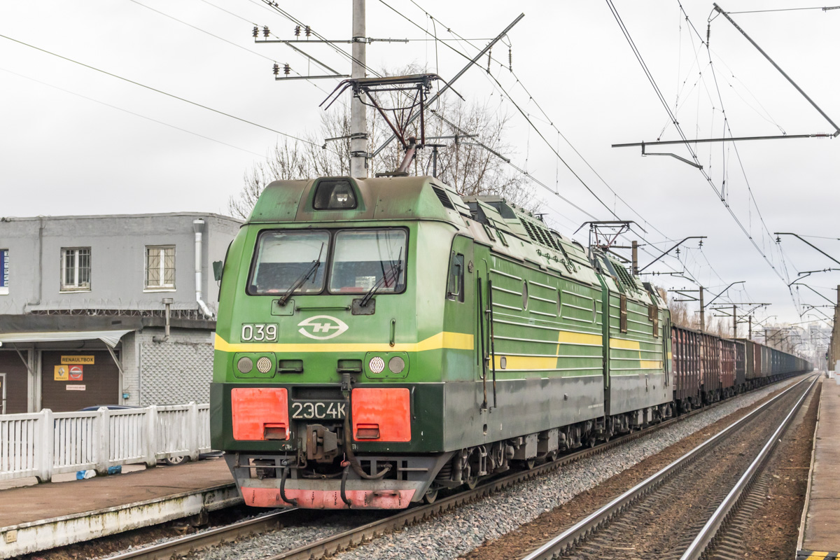 Октябрьская железная дорога, № 2ЭС4К-039 &mdash; 