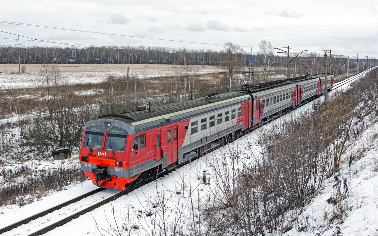 Московская железная дорога, № ЭД4М-0043 — 