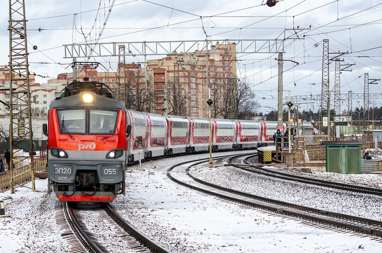 Московская железная дорога, № ЭП20-055 — 