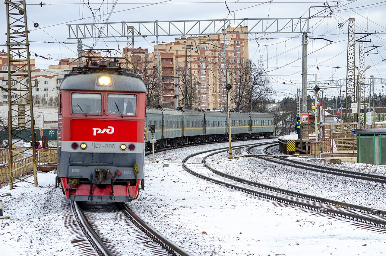 Московская железная дорога, № ЧС7-006 — 