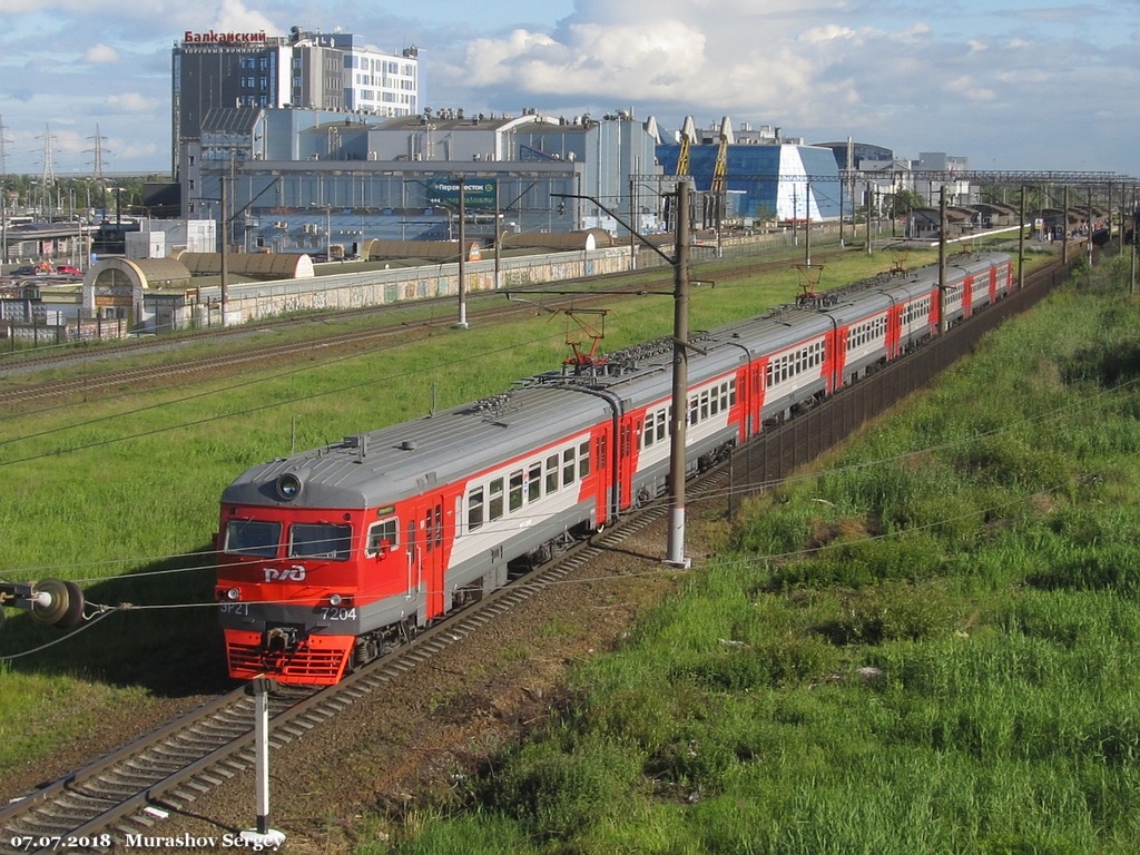 Октябрьская железная дорога, № ЭР2Т-7204 — 