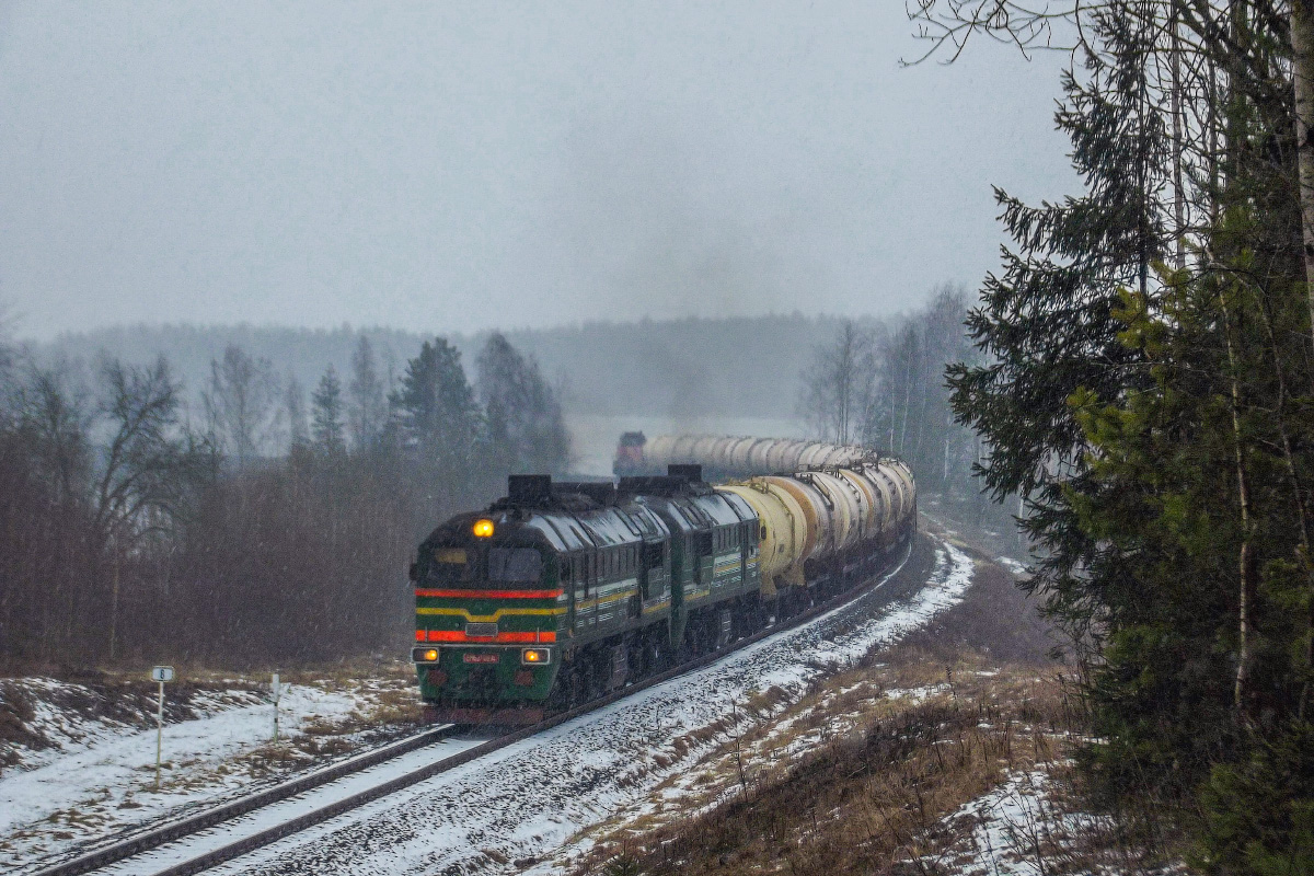 Белорусская железная дорога, № 2М62-0974 — 