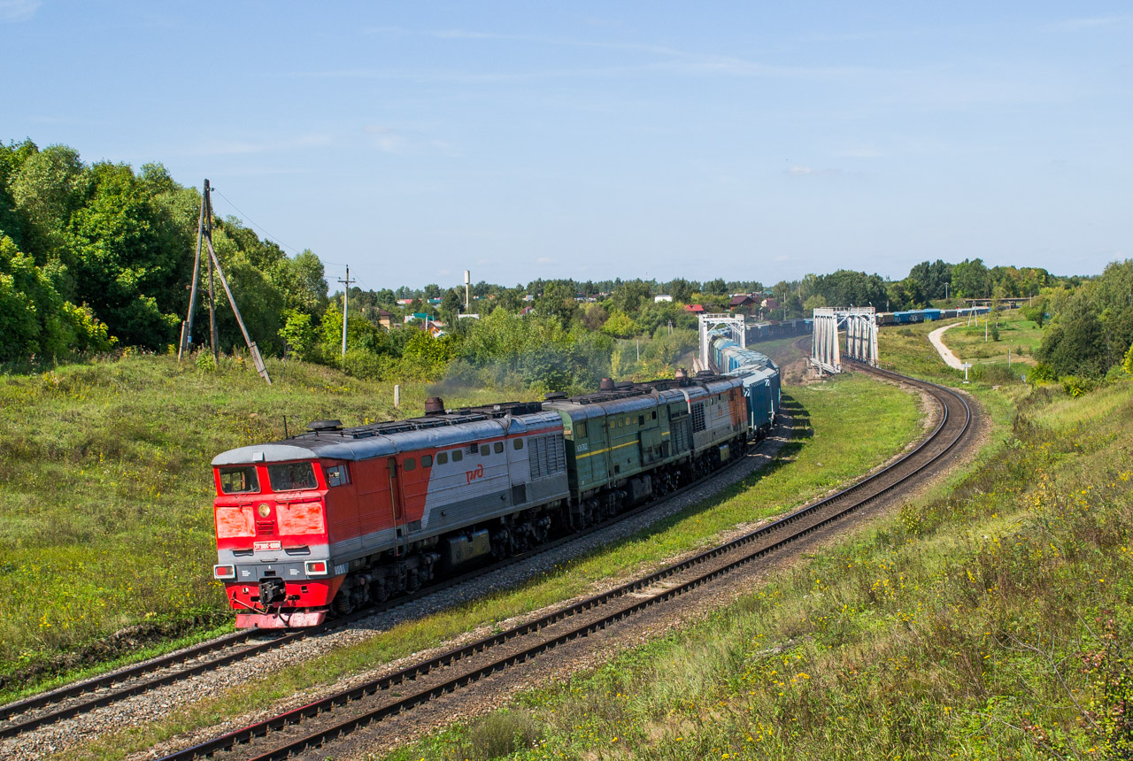 Московская железная дорога, № 4ТЭ10С-0001 — 