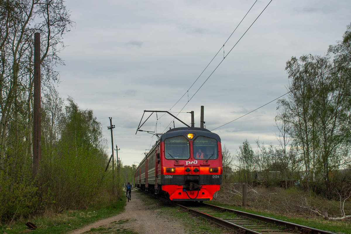 Горьковская железная дорога, № ЭД9М-0134 — 