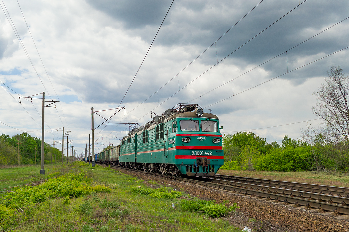 Одесская железная дорога, № ВЛ80Т-1442 — 