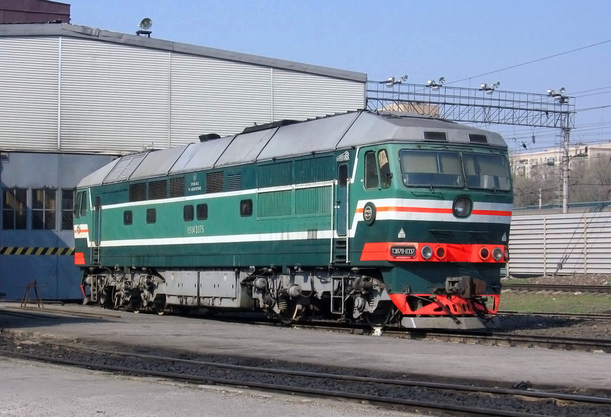 Приволжская железная дорога, № ТЭП70-0337 — 