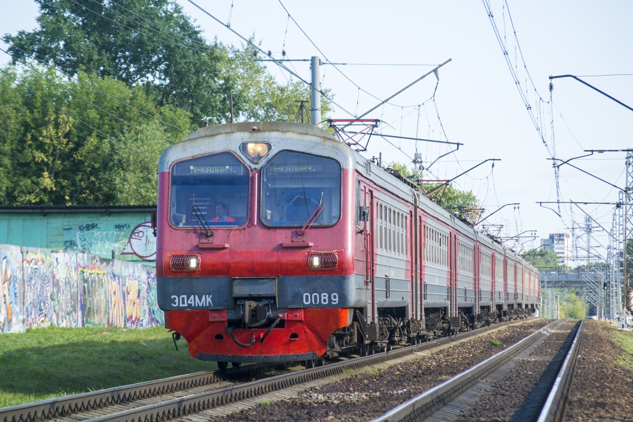 Московская железная дорога, № ЭД4МК-0089 — 