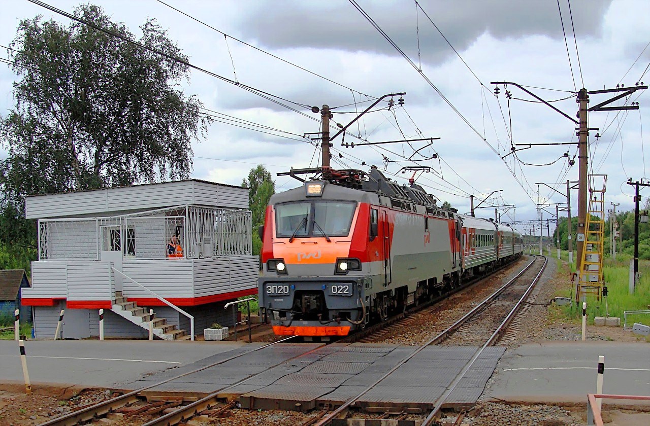 Московская железная дорога, № ЭП20-022 — 