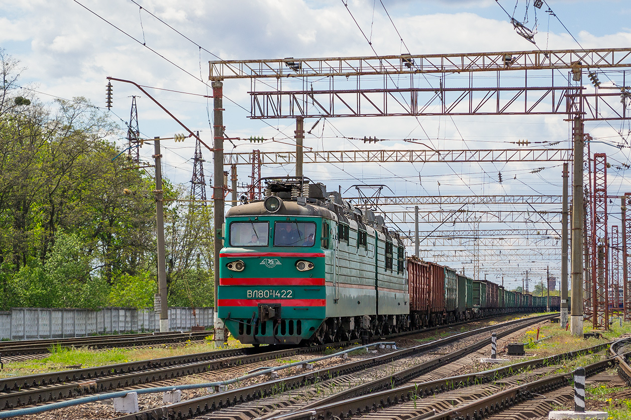 Одесская железная дорога, № ВЛ80Т-1422 — 