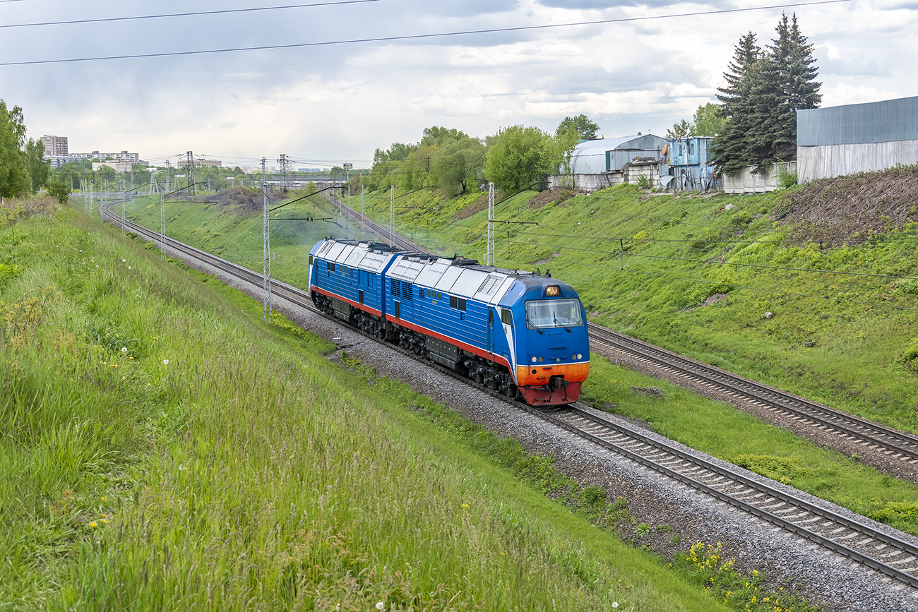 Московская железная дорога, № 2ТЭ25К-0015 — 