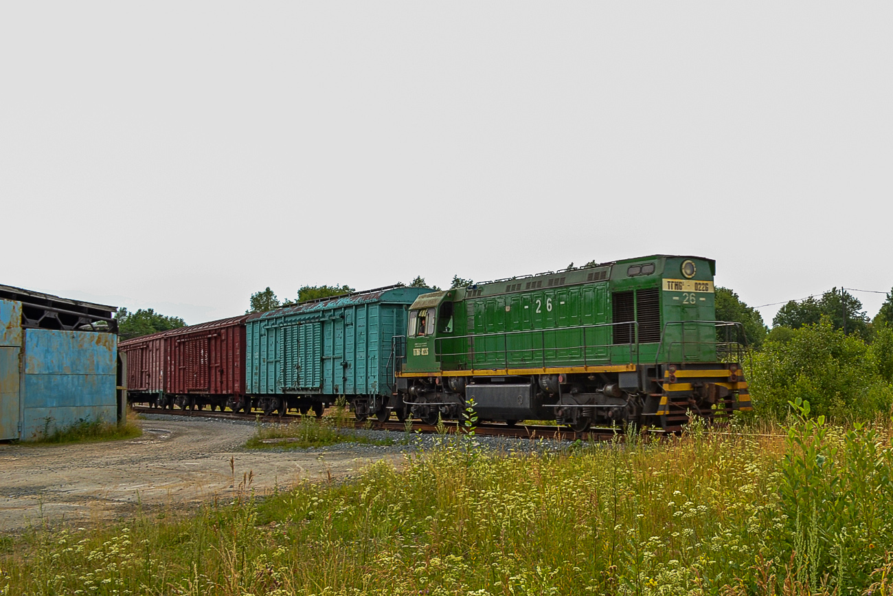 Свердловская железная дорога, № ТГМ6Д-0226 — 