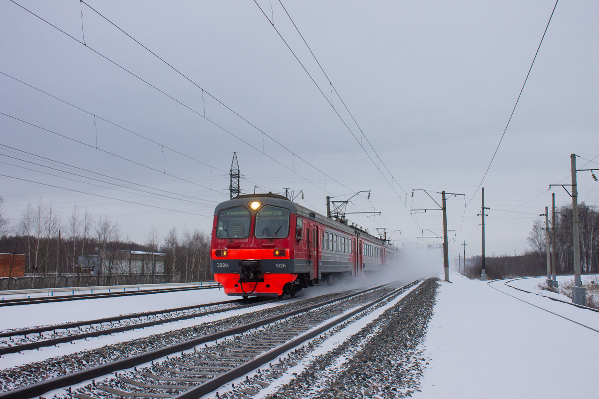 Горьковская железная дорога, № ЭД9М-1026 — 